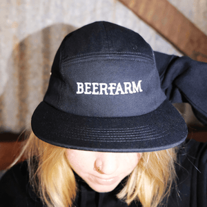 Beerfarm Black Five Panel Cap - Beerfarm