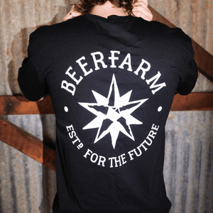 Beerfarm Black Star Branded T - Shirt - Unisex - Beerfarm