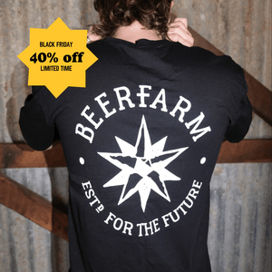 Beerfarm Black Star Branded T-Shirt - Unisex - Beerfarm